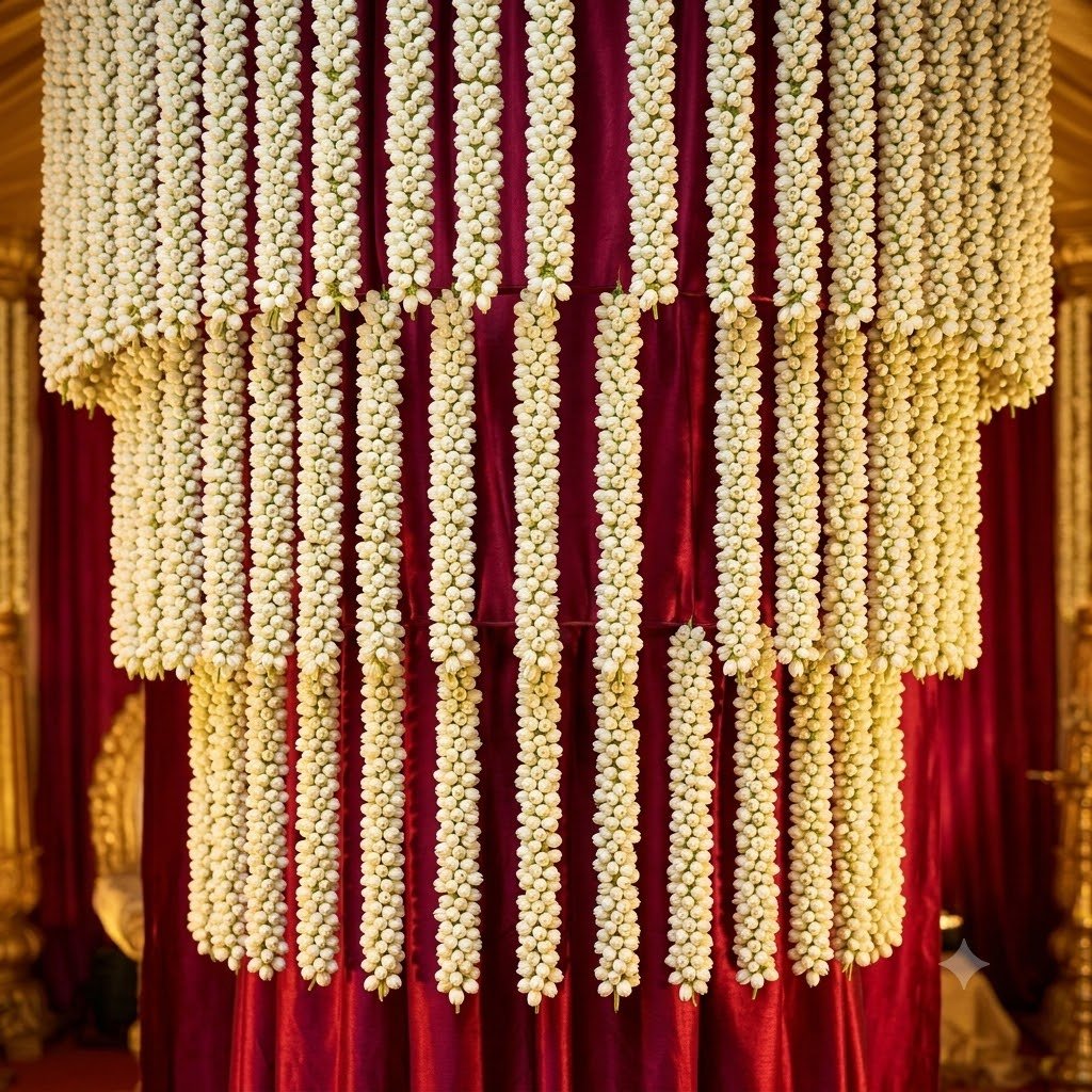 Artificial Jasmine Flowers Garland